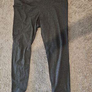 Womens Gray Leggings